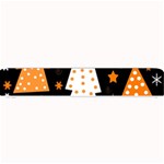 Orange playful Xmas Small Bar Mats