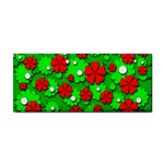 Xmas flowers Hand Towel