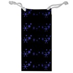 Xmas elegant blue snowflakes Jewelry Bags