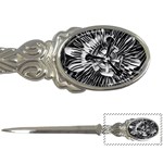 Black And White Passion Flower Passiflora  Letter Openers