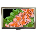 Decorative flowers Cigarette Money Cases