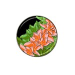 Decorative flowers Hat Clip Ball Marker (4 pack)