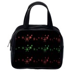 Decorative Xmas snowflakes Classic Handbags (One Side)