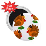 Thanksgiving turkeys 2.25  Magnets (100 pack) 
