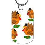 Thanksgiving turkeys Dog Tag (Two Sides)