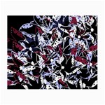 Decorative abstract floral desing Small Glasses Cloth (2-Side)