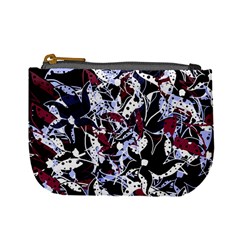 Decorative abstract floral desing Mini Coin Purses from ArtsNow.com Front