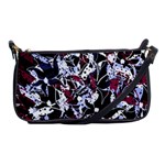 Decorative abstract floral desing Shoulder Clutch Bags