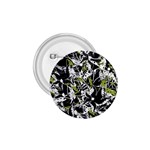 Green floral abstraction 1.75  Buttons