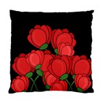 Red tulips Standard Cushion Case (One Side)