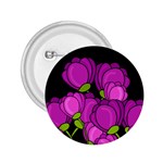 Purple tulips 2.25  Buttons