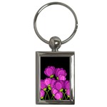 Purple tulips Key Chains (Rectangle) 