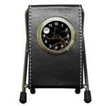 Nature Dark Scene Pen Holder Desk Clocks