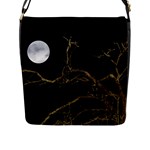 Nature Dark Scene Flap Messenger Bag (L) 