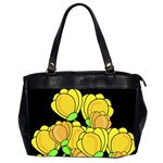 Yellow tulips Office Handbags (2 Sides) 