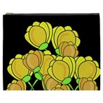 Yellow tulips Cosmetic Bag (XXXL) 