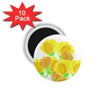 Yellow flowers 1.75  Magnets (10 pack) 