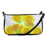 Yellow flowers Shoulder Clutch Bags