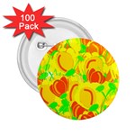 Yellow garden 2.25  Buttons (100 pack) 