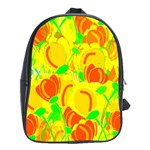 Yellow garden School Bags (XL) 