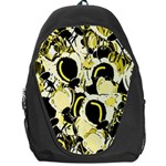 Yellow abstract garden Backpack Bag