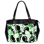 Green abstract garden Office Handbags (2 Sides) 