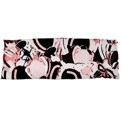 Pink abstract garden Body Pillow Case Dakimakura (Two Sides) from ArtsNow.com Back