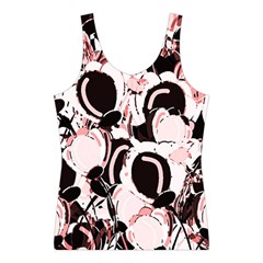 Pink abstract garden Women s Sport Tank Top  from ArtsNow.com Front