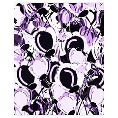 Purple abstract garden Drawstring Bag (Small) from ArtsNow.com Front