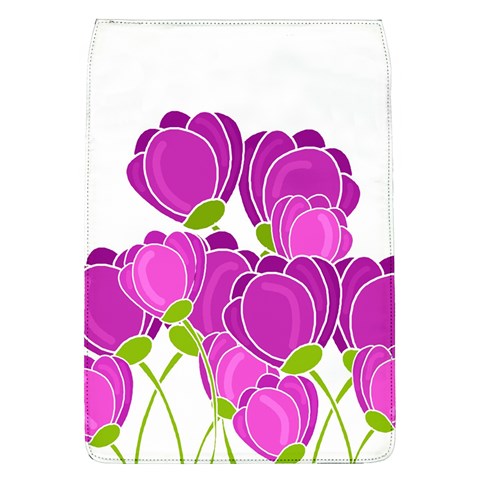 Purple flowers Flap Covers (L)  from ArtsNow.com Front