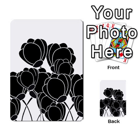 Black flowers Multi Front 1