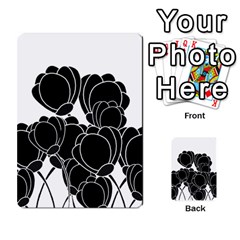 Black flowers Multi Front 10