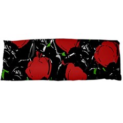 Red roses Body Pillow Case Dakimakura (Two Sides) from ArtsNow.com Back