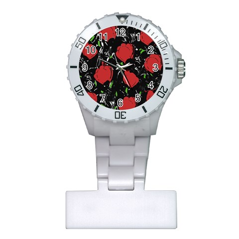 Red roses Plastic Nurses Watch from ArtsNow.com Front