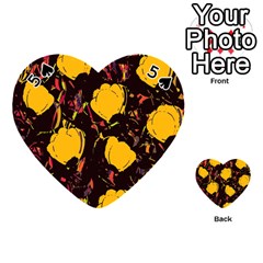 Yellow roses  Playing Cards 54 (Heart)  from ArtsNow.com Front - Spade5