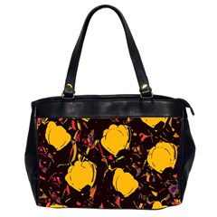 Yellow roses  Office Handbags (2 Sides)  from ArtsNow.com Front