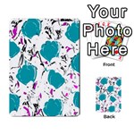 Cyan roses Multi-purpose Cards (Rectangle) 