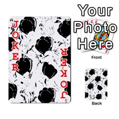 Black roses Playing Cards 54 Designs  from ArtsNow.com Front - Joker2