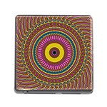 Ornament Mandala Memory Card Reader (Square)