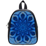 Blue Blossom Mandala School Bags (Small) 