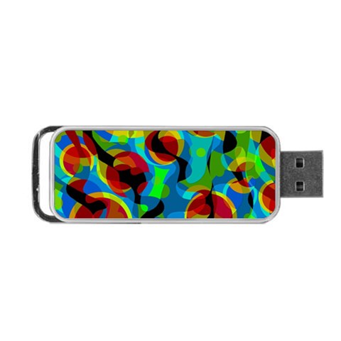 Colorful Smoothie  Portable USB Flash (Two Sides) from ArtsNow.com Front