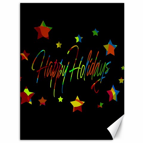 Happy holidays Canvas 36  x 48   from ArtsNow.com 35.26 x46.15  Canvas - 1