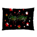 Happy Holidays 2  Pillow Case (Two Sides)