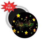 Happy Holidays 4 2.25  Magnets (10 pack) 