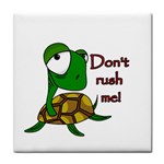 Turtle joke Tile Coasters