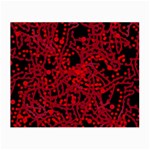 Red emotion Small Glasses Cloth (2-Side)