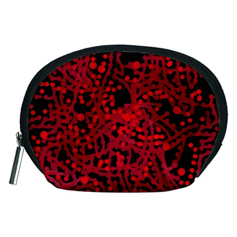 Red emotion Accessory Pouches (Medium)  from ArtsNow.com Front