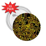 Yellow emotions 2.25  Buttons (10 pack) 