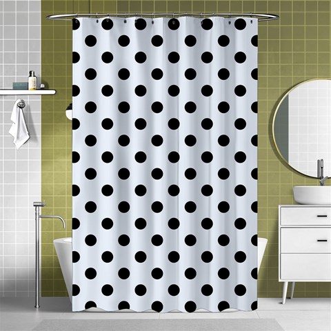 Polka Dots Curtain(48  X 72 ) - 42.18 x64.8  Curtain(48  X 72 )