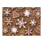 Christmas Cookies Double Sided Flano Blanket (Mini) 